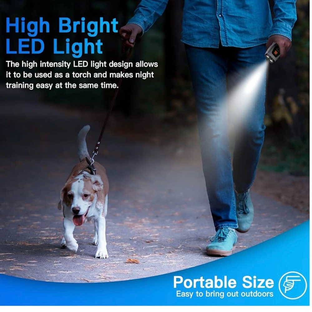 Dog Bark Deterrent Devices,3 in 1 Dual Sensor Anti Barking Device Training june - Picture 12 of 16